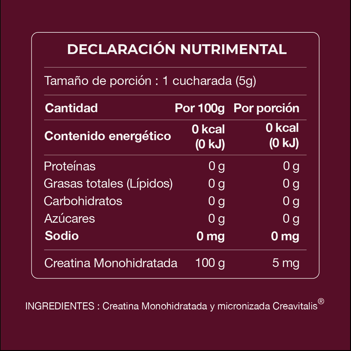 Creatina
