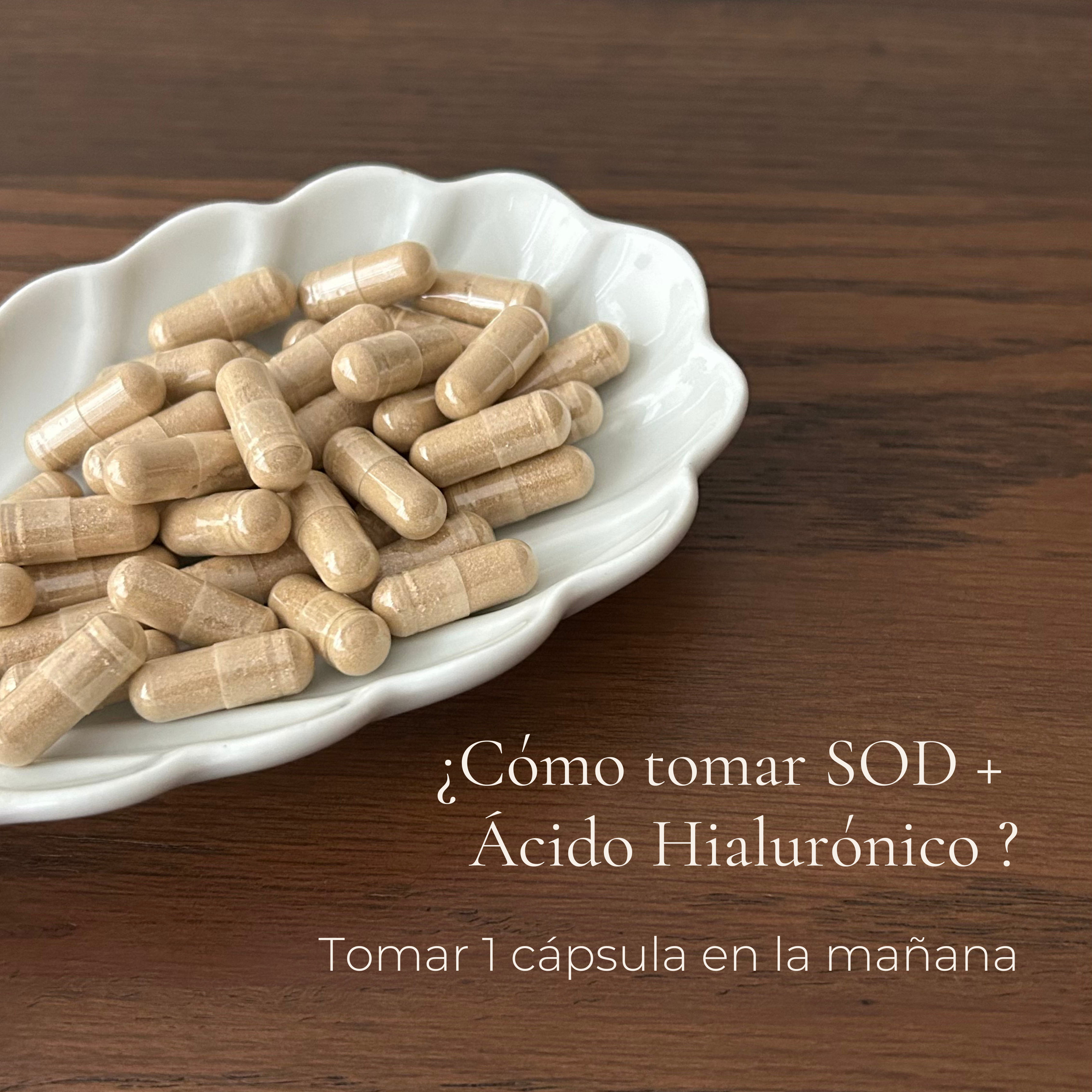 SOD + Ácido hialurónico